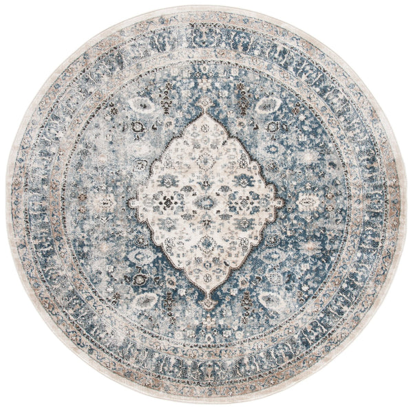 Safavieh Oregon Traditional Power Loomed Rug - Elegant Beige And Grey Design For Timeless Home Decor Beige ,Grey 80% Polypropylene,20% Polyester Ore896b-1115