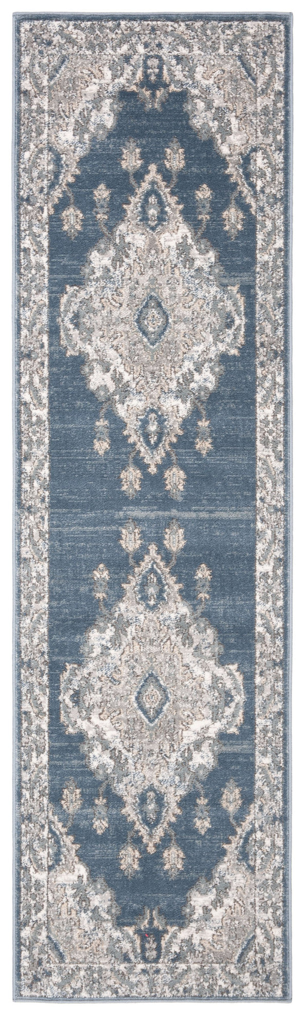 Safavieh Oregon Traditional Style Area Rug - Timeless Elegance In Blue And Creme For Luxurious Homes Blue ,Creme 80% Polypropylene,20% Polyester Ore898a-5