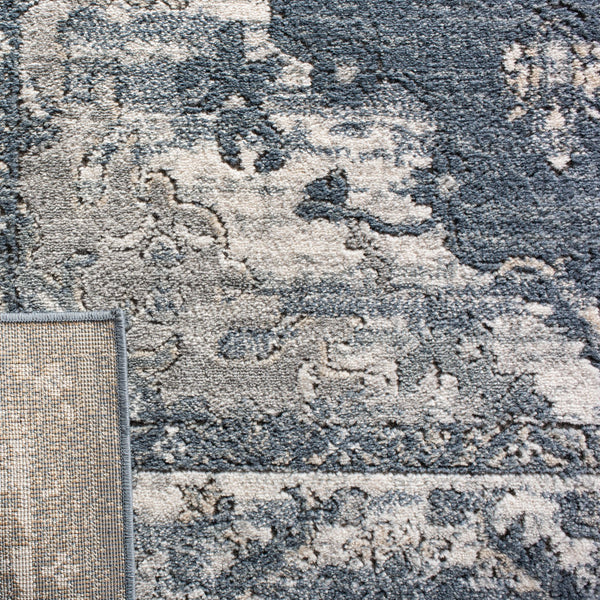 Safavieh Oregon Traditional Style Area Rug - Timeless Elegance In Blue And Creme For Luxurious Homes Blue ,Creme 80% Polypropylene,20% Polyester Ore898a-5