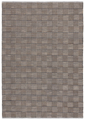 Safavieh Organica Flatweave Area Rug In Natural Navy — Low-Profile, Durable Geometric Texture For Modern Homes 6'-0" x 6'-0" ORG451N-6SQ