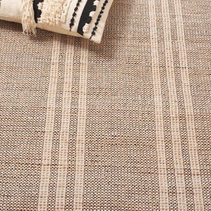 Safavieh Organica Handcrafted Natural Jute Runner With Bold Black Stripes, Flatweave Durable Coastal Charm 2'-3" x 8'-0" ORG453Z-28