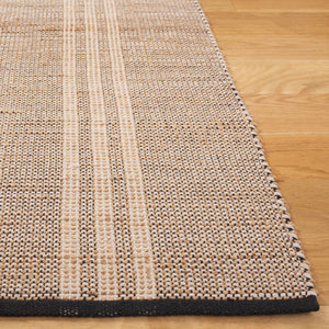 Safavieh Organica Handcrafted Natural Jute Runner With Bold Black Stripes, Flatweave Durable Coastal Charm 2'-3" x 8'-0" ORG453Z-28