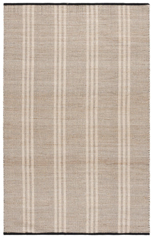 Safavieh Organica Handcrafted Natural Jute Runner With Bold Black Stripes, Flatweave Durable Coastal Charm 2'-3" x 8'-0" ORG453Z-28