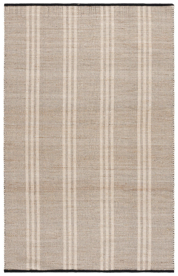 Safavieh Organica Handcrafted Natural Jute Runner With Bold Black Stripes, Flatweave Durable Coastal Charm 2'-3" x 8'-0" ORG453Z-28