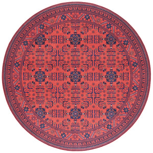 Safavieh Orlando Traditional Turkish Runner Rug With Intricate Patterns And Rich Red-black Color Palette Red ,Black 70% Felt,25% Velvet,5% Laminated Film Orl754q-7r