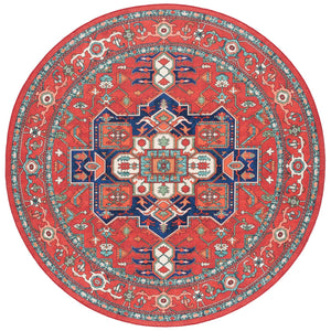 Safavieh Orlando Traditional Runner Rug - Elegant Red And Beige Design, Durable Power-loomed Craftsmanship Red ,Beige 70% Felt,25% Velvet,5% Laminated Film Orl758q-7r