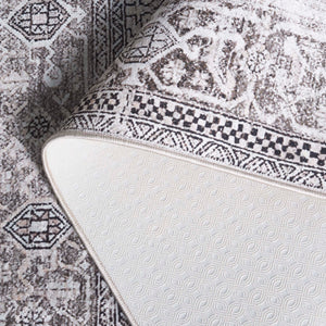 Safavieh Orlando Area Rug - Elegant Taupe & Beige Traditional Design For Timeless Home Decor And Comfort Taupe ,Beige 70% Felt,25% Velvet,5% Laminated Film Orl766e-4