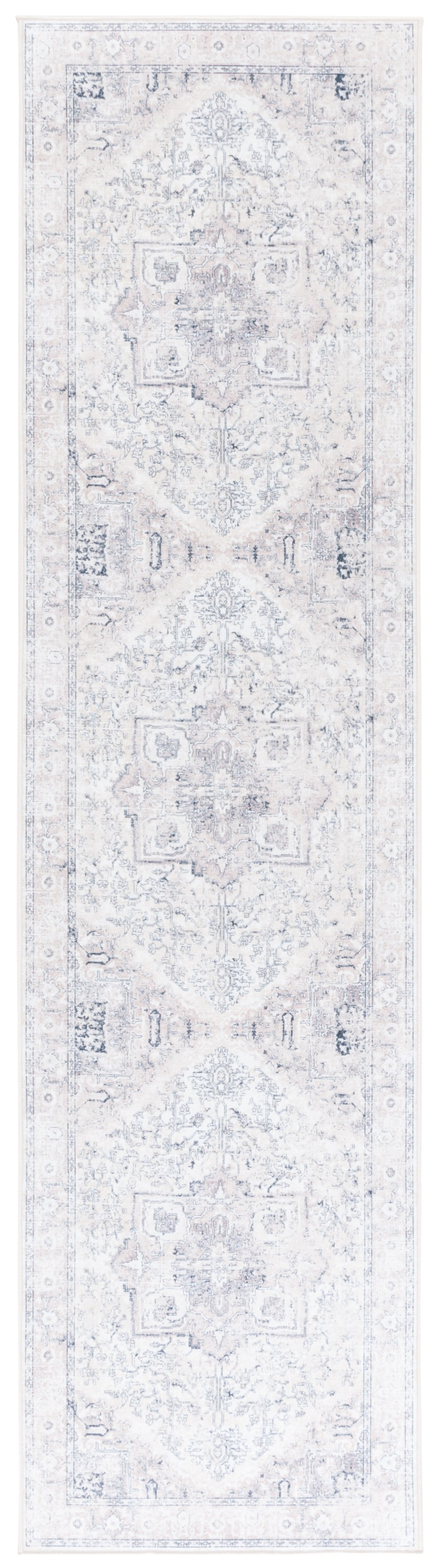 Safavieh Orlando Elegant Turkish Area Rug - Timeless Design With Intricate Patterns For Any Home Decor Beige ,Grey 70% Felt,25% Velvet,5% Laminated Film Orl774b-8