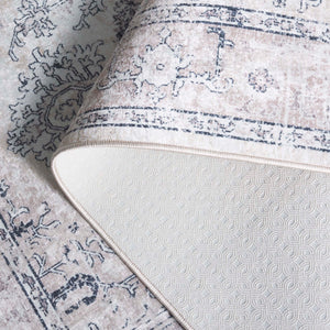 Safavieh Orlando Elegant Turkish Area Rug - Timeless Design With Intricate Patterns For Any Home Decor Beige ,Grey 70% Felt,25% Velvet,5% Laminated Film Orl774b-8