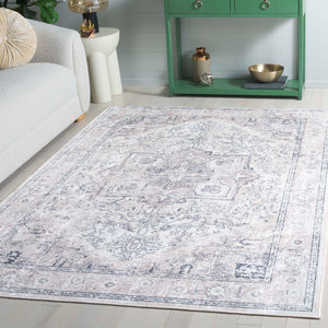Safavieh Orlando Elegant Turkish Area Rug - Timeless Design With Intricate Patterns For Any Home Decor Beige ,Grey 70% Felt,25% Velvet,5% Laminated Film Orl774b-8