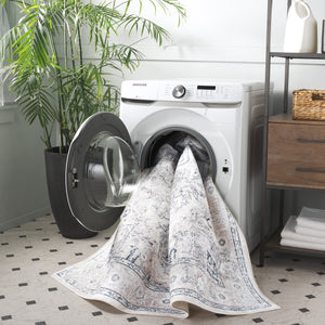 Safavieh Orlando Traditional Power-loomed Runner Rug - Elegant, Washable Design For Modern Living Spaces Beige ,Grey 70% Felt,25% Velvet,5% Laminated Film Orl774b-5