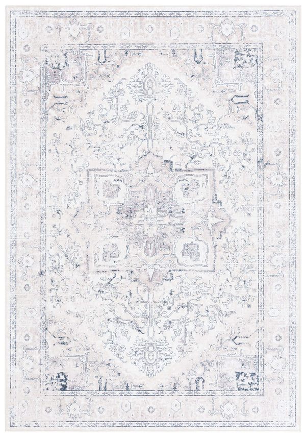 Safavieh Orlando Elegant Turkish Area Rug - Timeless Design With Intricate Patterns For Any Home Decor Beige ,Grey 70% Felt,25% Velvet,5% Laminated Film Orl774b-8