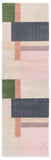 Safavieh Orwell 300 Power Loomed Contemporary Rug Ivory / Charcoal 6'-7" x 9'-10"