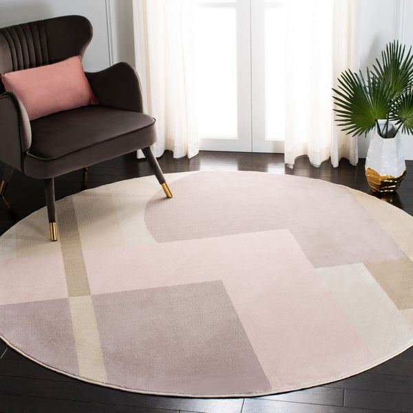 Safavieh Orwell 301 Power Loomed Contemporary Rug Pink / Purple ORW301U-9SQ