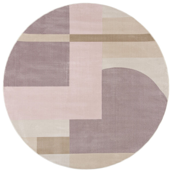 Safavieh Orwell 301 Power Loomed Contemporary Rug Pink / Purple ORW301U-9SQ