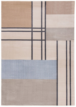 Safavieh Orwell 302 Power Loomed Contemporary Rug Ivory / Taupe ORW302A-9SQ