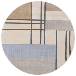Safavieh Orwell 302 Power Loomed Contemporary Rug Ivory / Taupe ORW302A-9SQ
