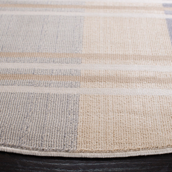 Safavieh Orwell 304 Power Loomed Polypropylene Contemporary Rug Grey / Charcoal ORW304F-213