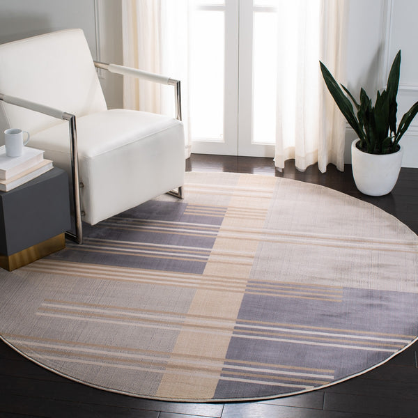 Safavieh Orwell 304 Power Loomed Contemporary Rug Grey / Charcoal 12' x 15'