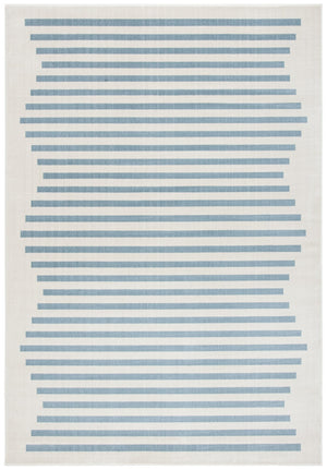 Safavieh Orwell 352 Power Loomed Contemporary Rug Ivory / Blue 5'-3" x 7'-7"