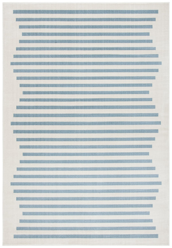 Safavieh Orwell 352 Power Loomed Contemporary Rug Ivory / Blue 5'-3" x 7'-7"
