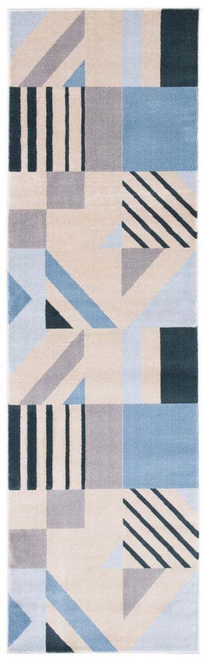 Safavieh Orwell 396 Power Loomed Contemporary Rug Beige / Blue ORW396B-6