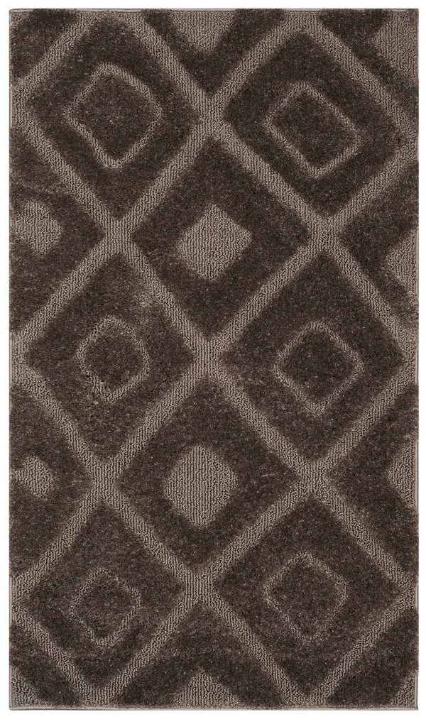 Safavieh Olympia Shag 319 Power Loomed Shag & Flokati Rug Mushroom OSG319C-3