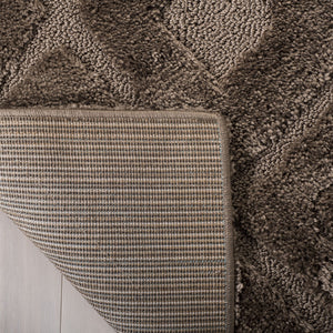 Safavieh Olympia Shag 319 Power Loomed Shag & Flokati Rug Mushroom OSG319C-3