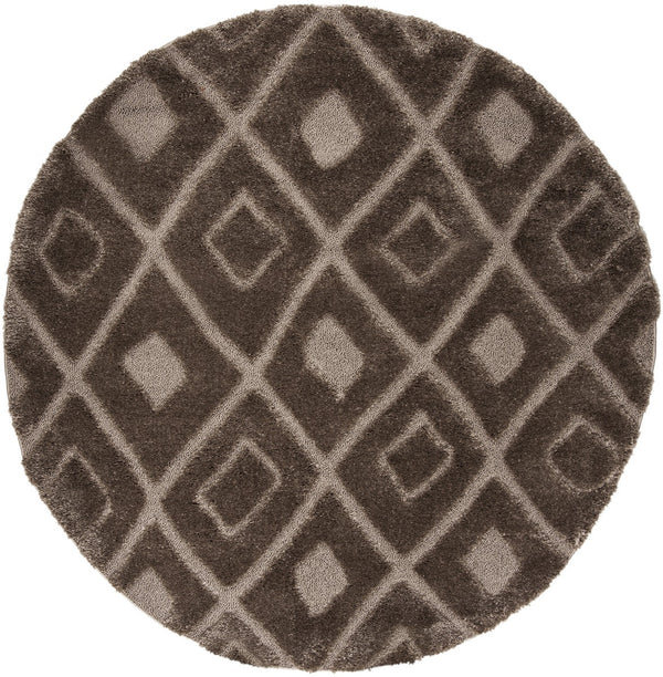 Safavieh Olympia Shag 319 Power Loomed Shag & Flokati Rug Mushroom OSG319C-3