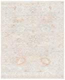 Safavieh Oushak 130 Hand Knotted Traditional Rug Grey / Ivory 8' x 10'