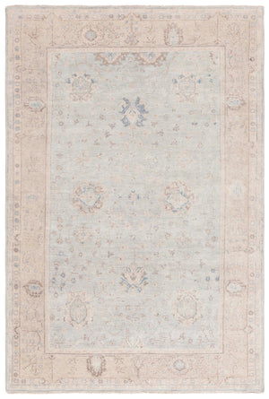 Safavieh Oushak Exquisite Hand-knotted Area Rug With Antique Oriental Design For Elegant Home Décor Grey ,Beige 80% Wool,20% Cotton Osh651f-10