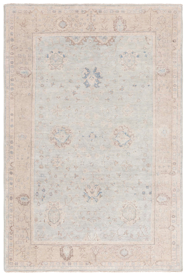 Safavieh Oushak Exquisite Hand-knotted Area Rug With Antique Oriental Design For Elegant Home Décor Grey ,Beige 80% Wool,20% Cotton Osh651f-10