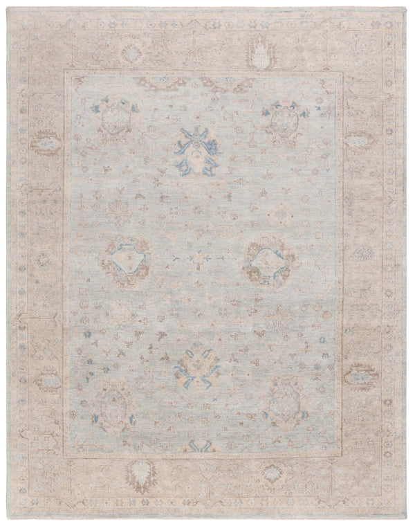 Safavieh Oushak Hand-knotted Area Rug – Elegant Floral Design In Soft Grey And Beige, Perfect For Any Space Grey ,Beige 80% Wool,20% Cotton Osh651f-6