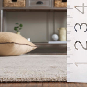 Safavieh Oushak Area Rug – Hand-knotted Luxury In Soft Wool & Cotton Blend For Timeless Elegance & Comfort Beige ,Light Grey 80% Wool,20% Cotton Osh654b-6