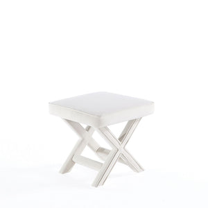 Abigail Single Ottoman Bench in Cream OT004-CR Manhattan Comfort