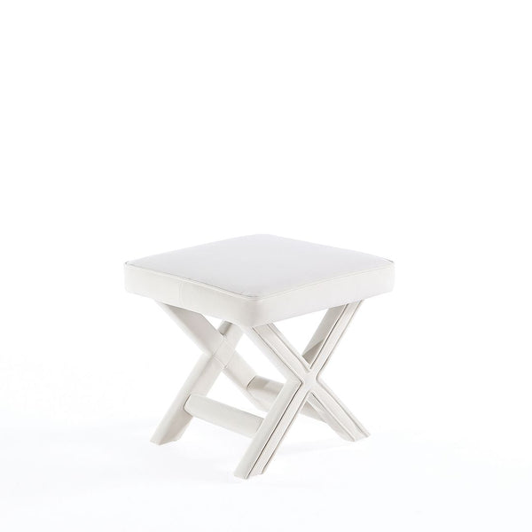 Abigail Single Ottoman Bench in Cream OT004-CR Manhattan Comfort