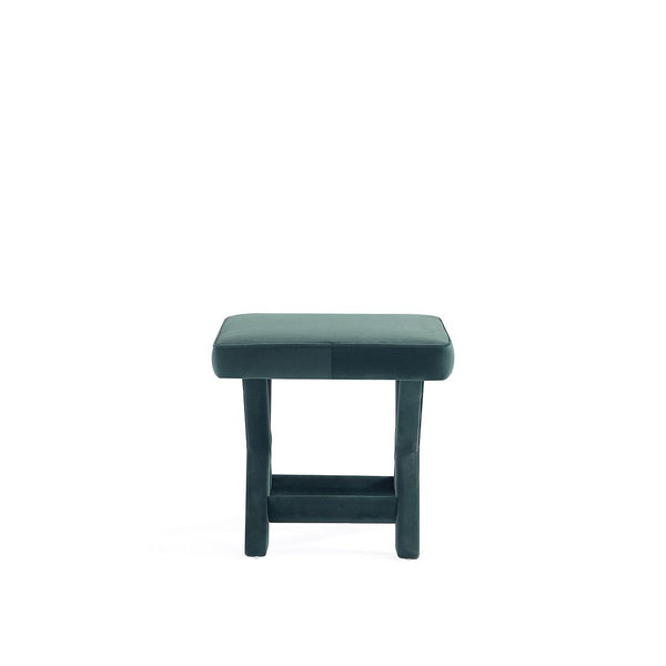 Abigail Single Ottoman Bench in Green OT004-GR Manhattan Comfort