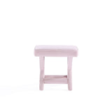 Abigail Single Ottoman Bench in Pink OT004-PK Manhattan Comfort