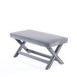 Abigail Double Ottoman Bench in Grey OT005-GY Manhattan Comfort