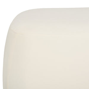 Safavieh Whitley Rectangular Ottoman Cream OTT1301B