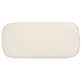 Safavieh Whitley Rectangular Ottoman Cream OTT1301B