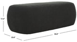 Safavieh Whitley Rectangular Ottoman Black OTT1301D