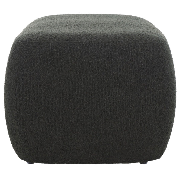 Safavieh Whitley Rectangular Ottoman - Stylish Minimalist Design For Versatile Seating & Modern Decor Black OTT1301D