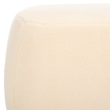 Safavieh Whitley Rectangular Ottoman Cream OTT1301E