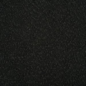 Safavieh Whitley Rectangular Ottoman W/ Wood Legs OTT1302B Black Boucle / Brown