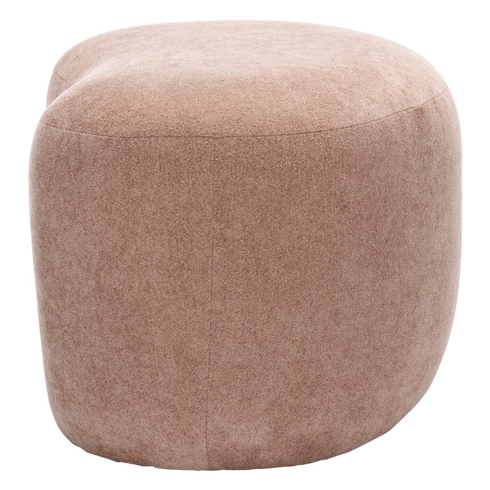 Safavieh Regut Ottoman - Stylish Peach Seating Solution With Solid Wood Support For Cozy Living Spaces Peach Wood,Fabric,Foam Ott1303a