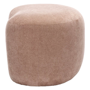 Safavieh Regut Ottoman - Stylish Peach Seating Solution With Solid Wood Support For Cozy Living Spaces Peach Wood,Fabric,Foam Ott1303a