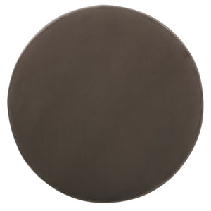 Safavieh Rohan Layered Cocktail Ottoman - Chic Contemporary Design For Stylish Living Rooms And Offices Brown Wood,Fabric,Foam Ott1308a