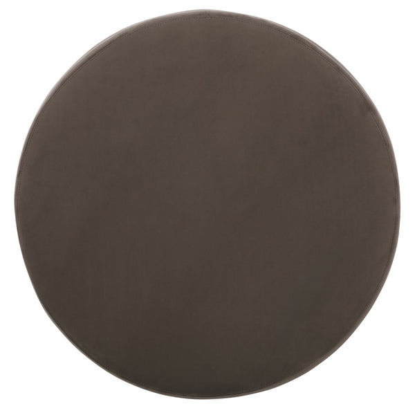 Safavieh Rohan Layered Cocktail Ottoman - Chic Contemporary Design For Stylish Living Rooms And Offices Brown Wood,Fabric,Foam Ott1308a