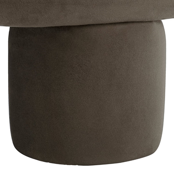 Safavieh Naref Ottoman - Stylish Comfort Piece For Living Room, Perfect Blend Of Durability And Elegance Chocolate Wood,Fabric,Foam Ott1311a